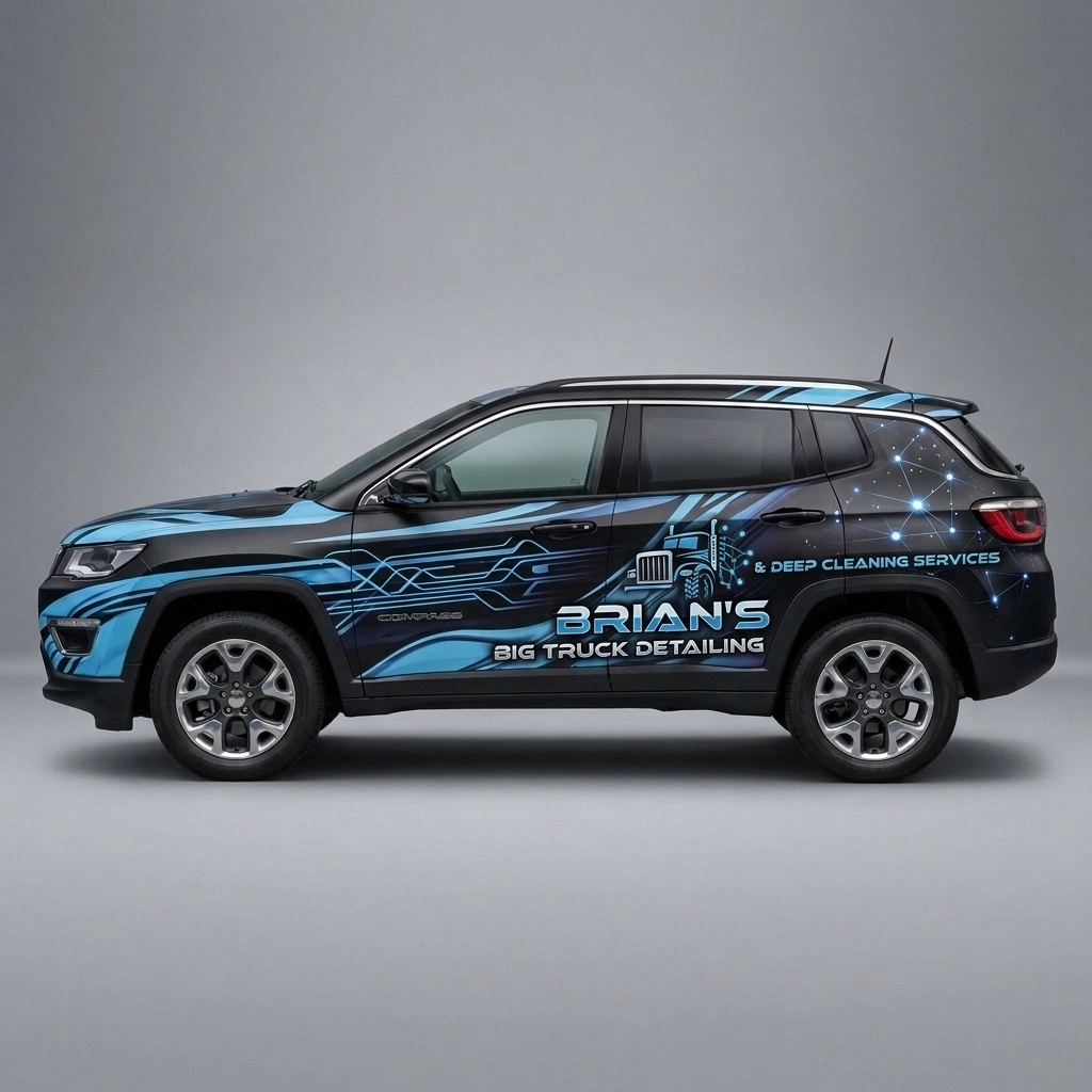 2020 Jeep Compass Sport wrap concept