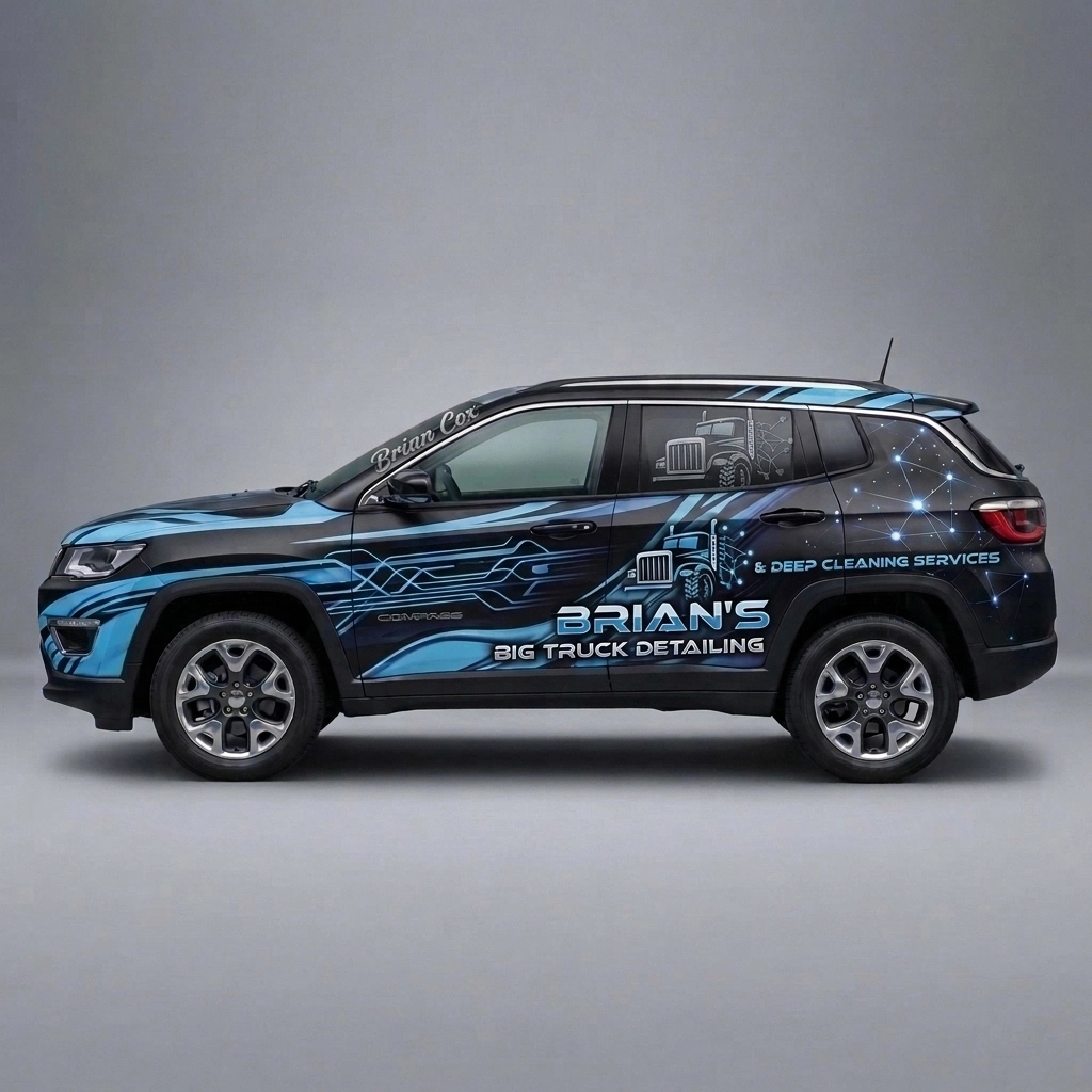 2020 Jeep Compass Sport wrap concept