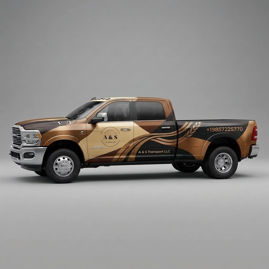 2022 Ram 3500 Big Horn wrap concept