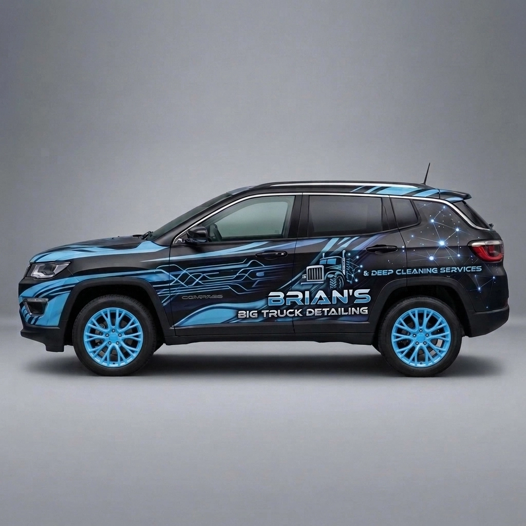 2020 Jeep Compass Sport wrap concept