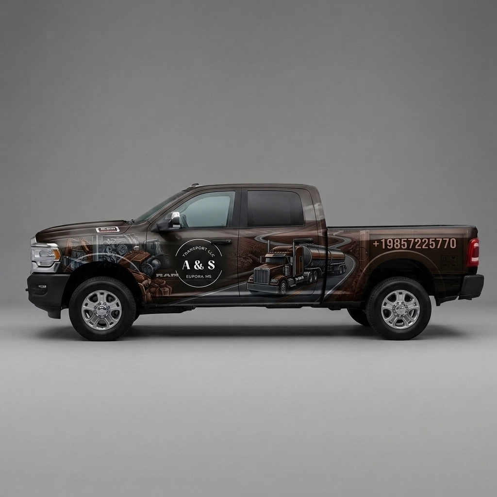 2022 Ram 3500 Big Horn wrap concept
