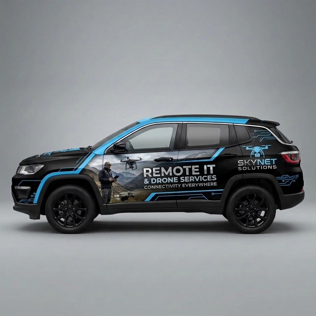 2020 Jeep Compass Sport wrap concept