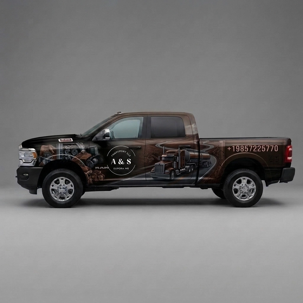 2022 Ram 3500 Big Horn wrap concept