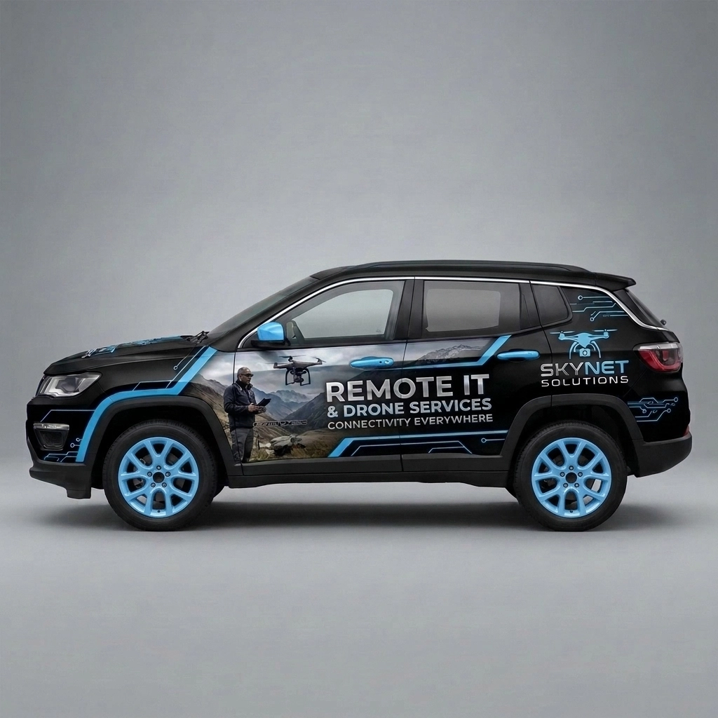 2020 Jeep Compass Sport wrap concept