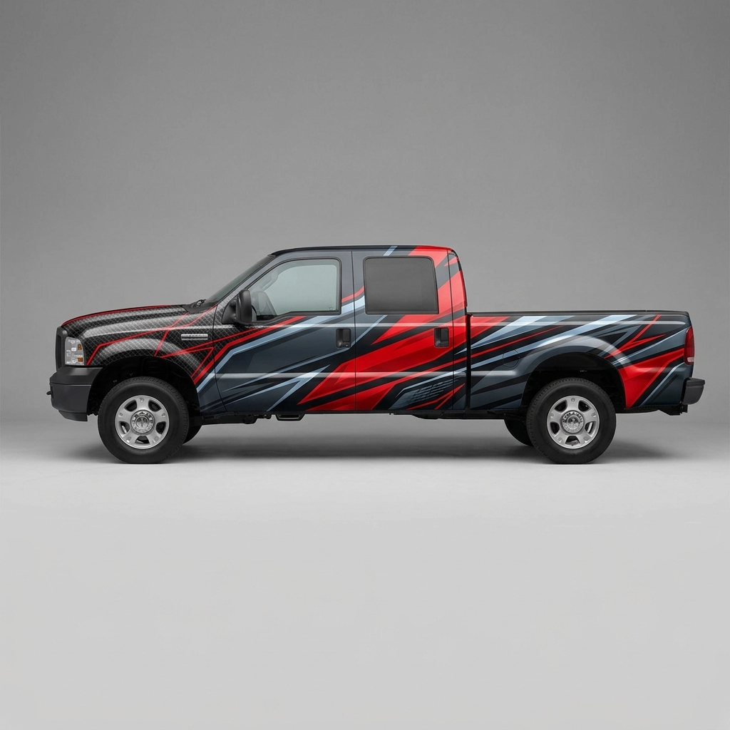 2006 Ford F-250 Super Duty Lariat wrap concept