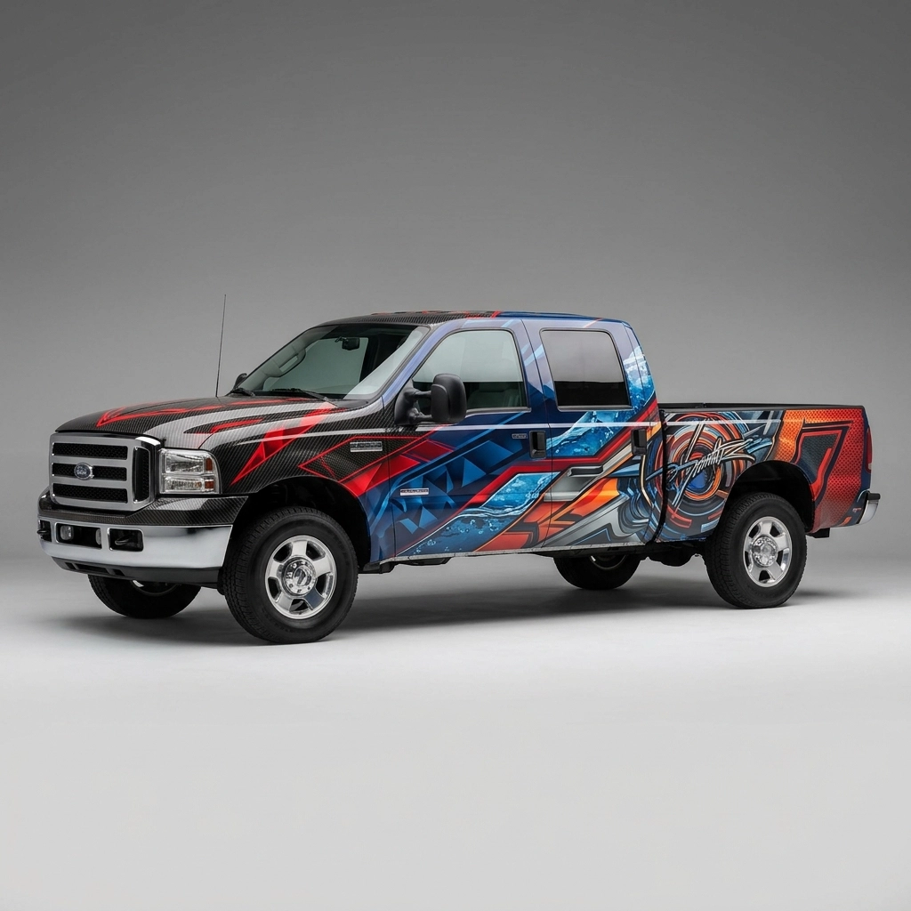 2006 Ford F-250 Super Duty Lariat wrap concept