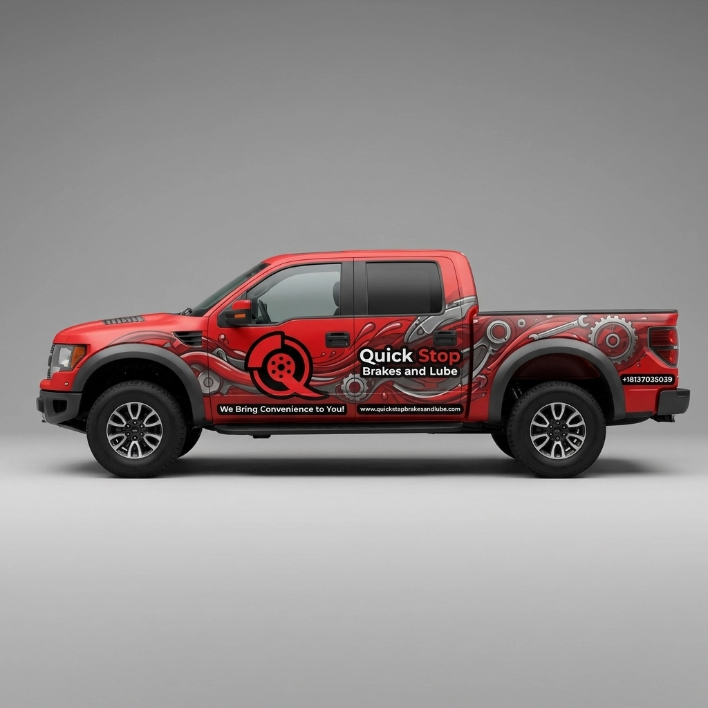 2011 Ford F-150 XLT wrap concept
