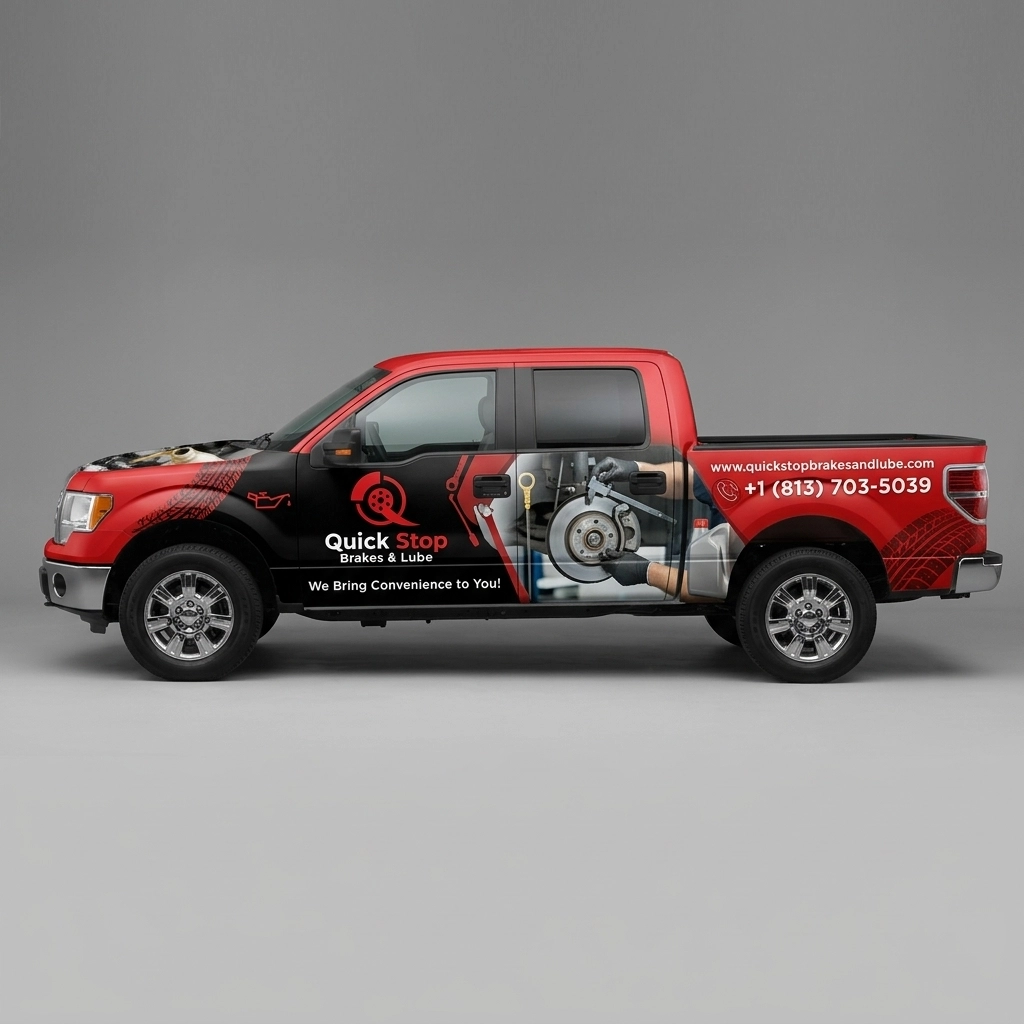 2011 Ford F-150 XLT wrap concept