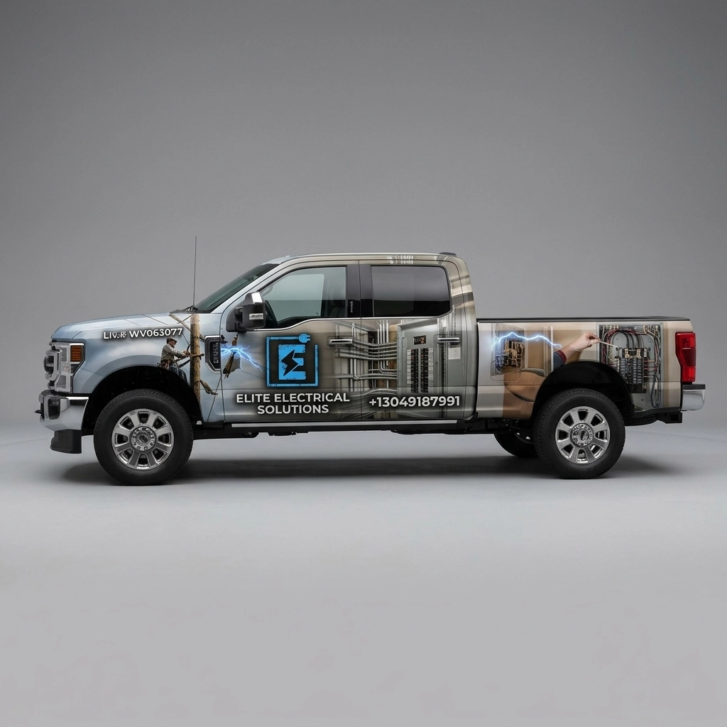 2023 Ford F-350 Super Duty Lariat wrap concept