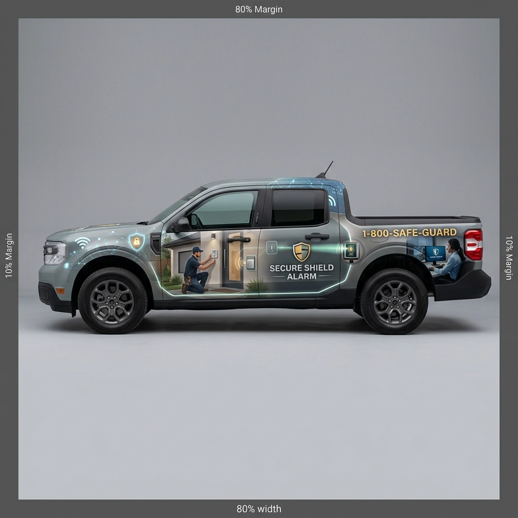 2026 Ford Maverick XLT wrap concept