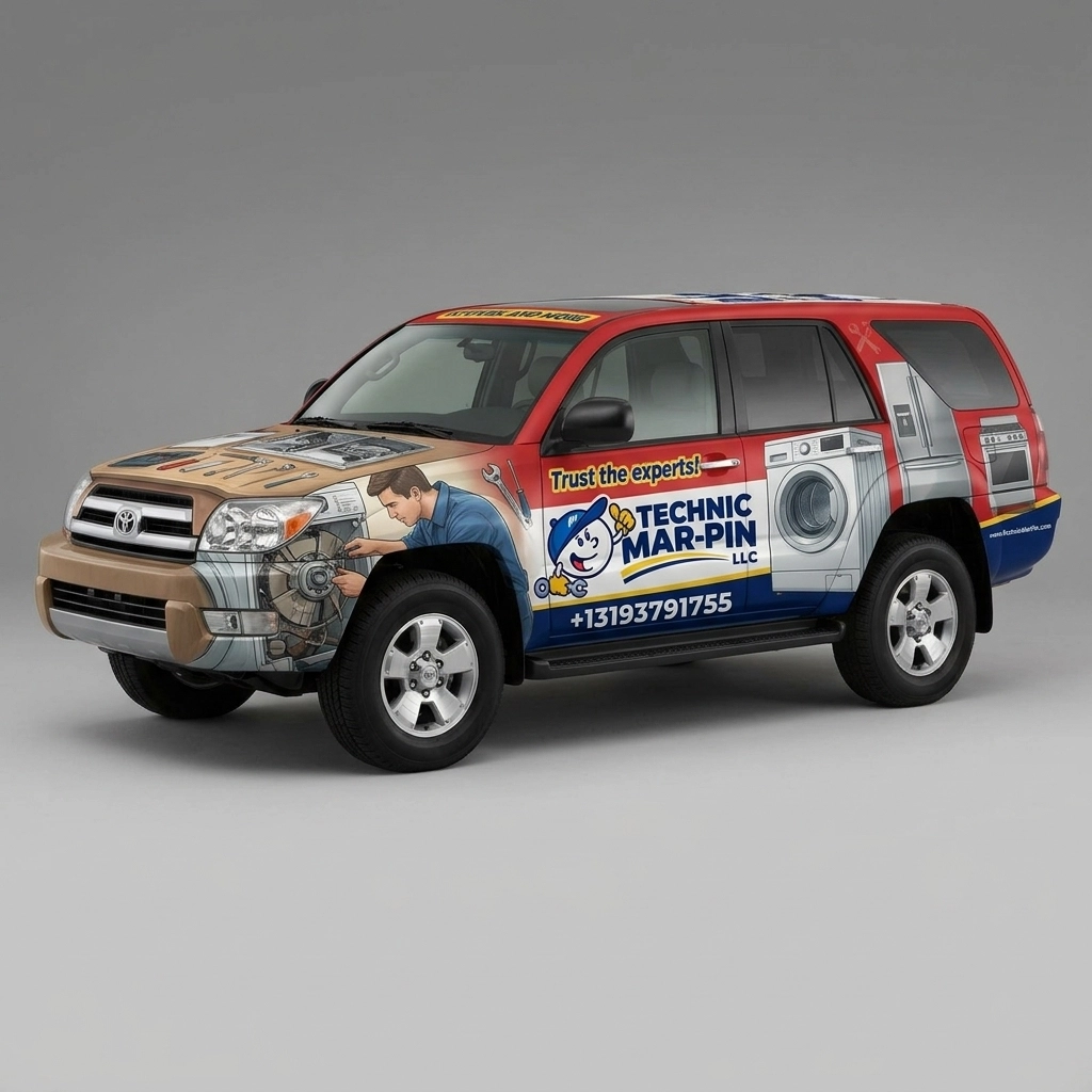 2008 Toyota 4Runner wrap concept