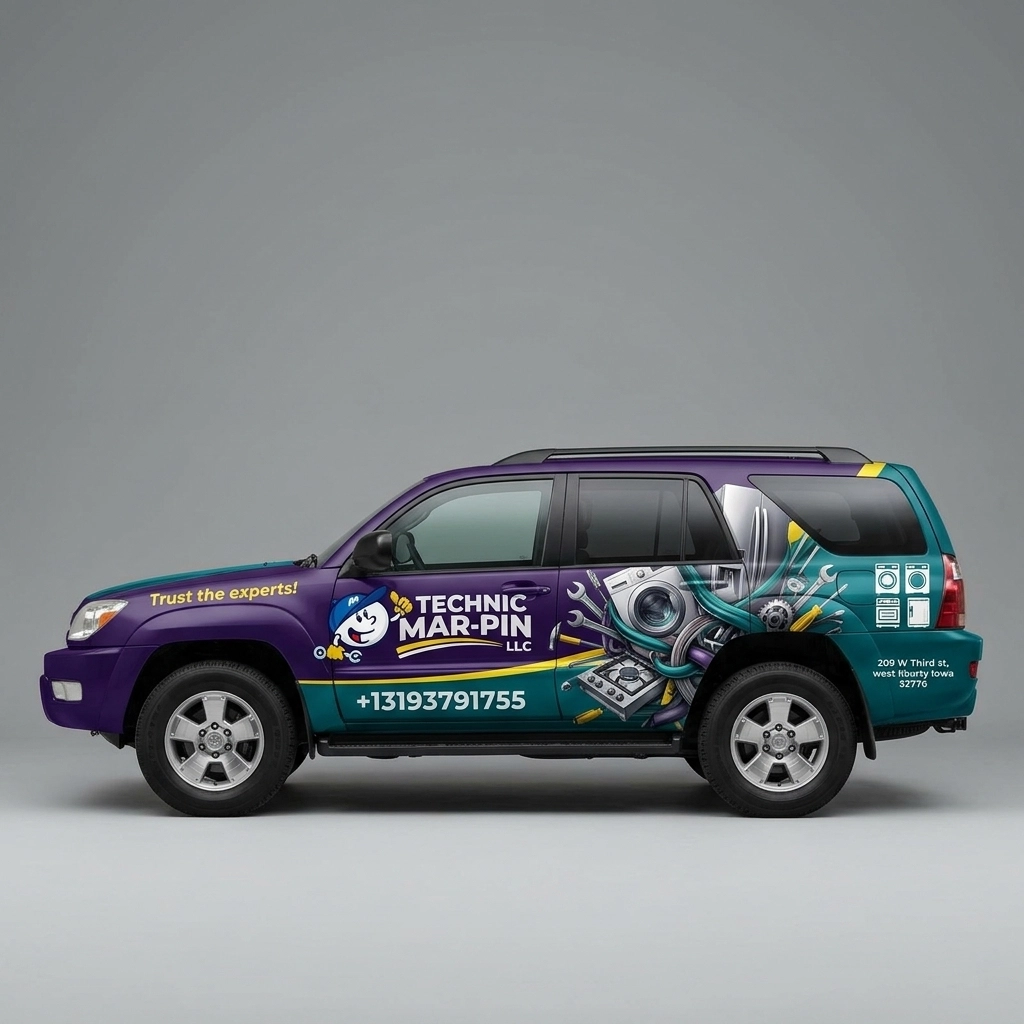 2008 Toyota 4Runner wrap concept