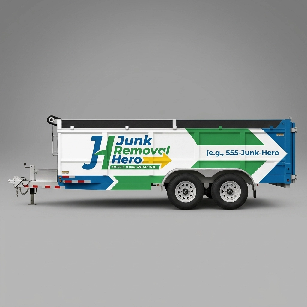 Dump Trailer wrap concept