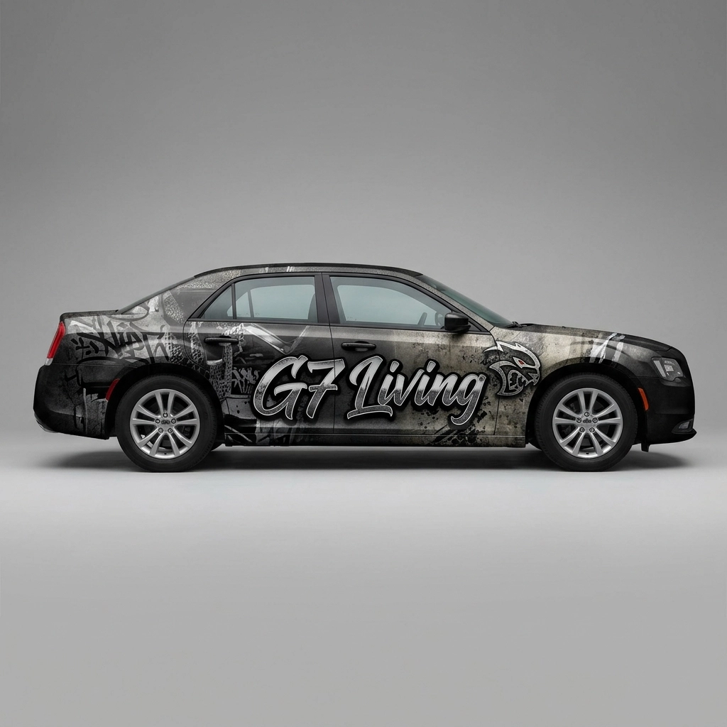 2017 Chrysler 300 C wrap concept