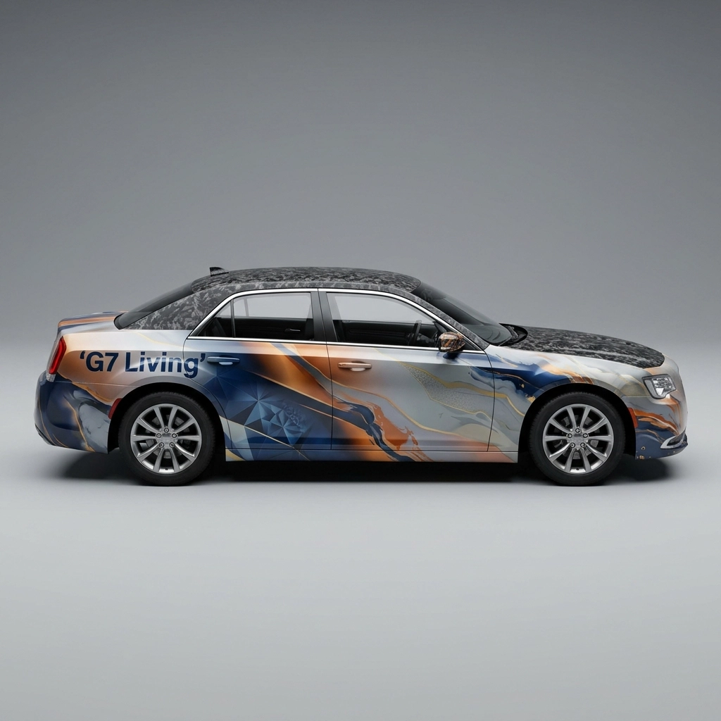 2017 Chrysler 300 C wrap concept