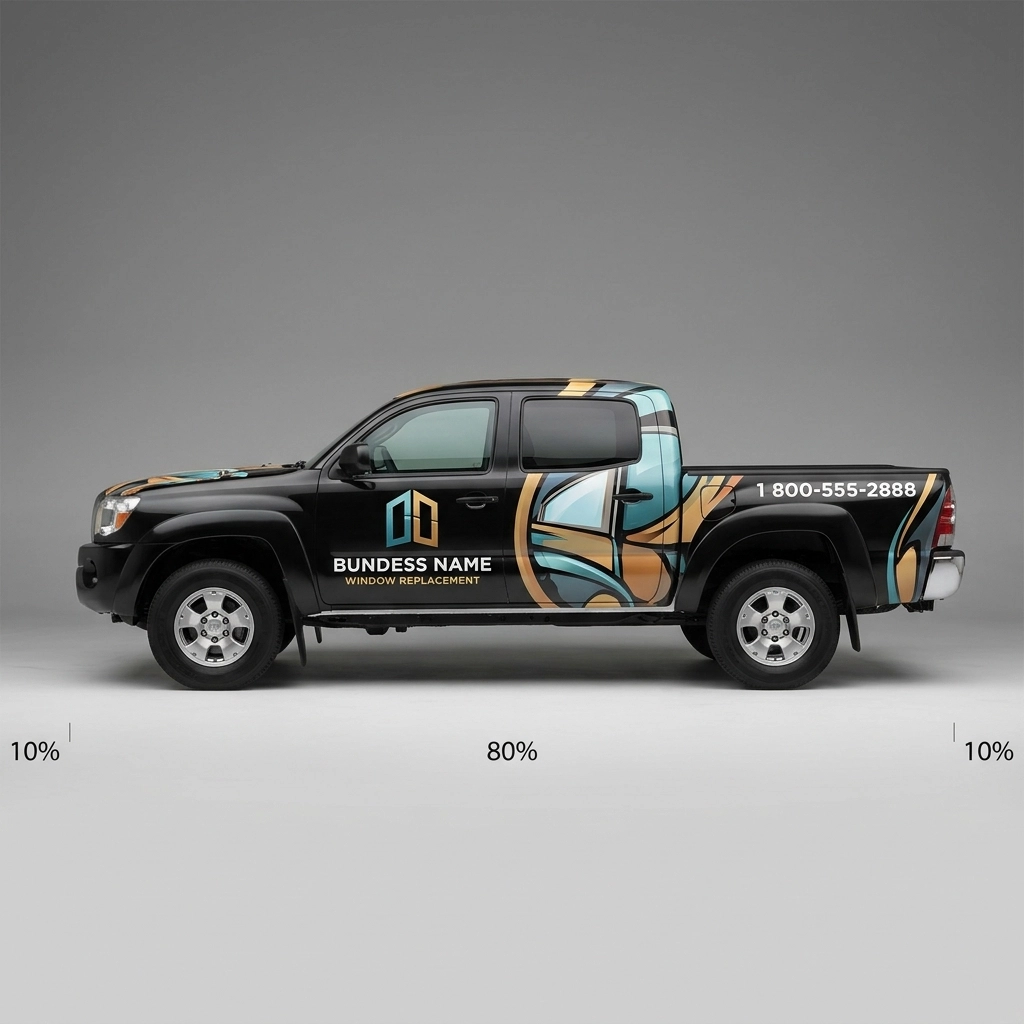 2009 Toyota Tacoma Pre Runner wrap concept