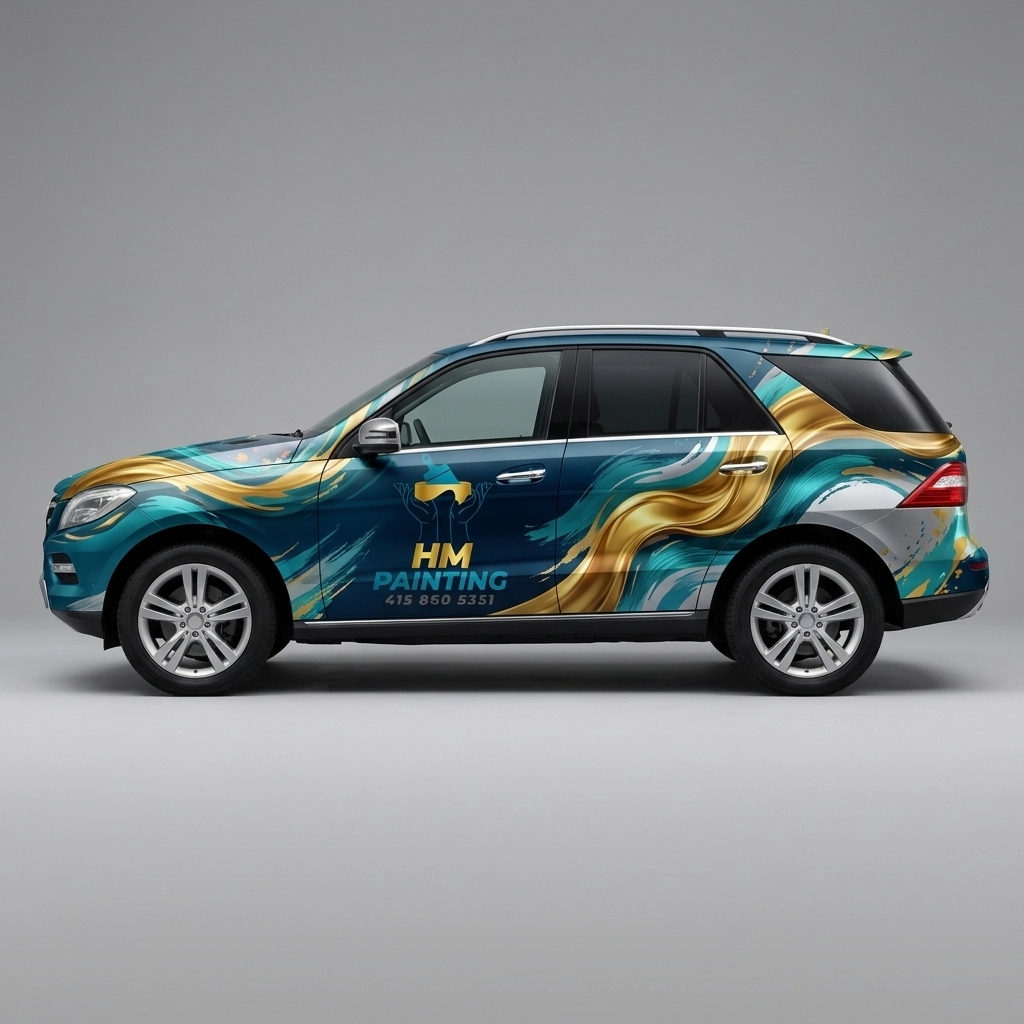 2014 Mercedes-Benz ML350 4Matic wrap concept