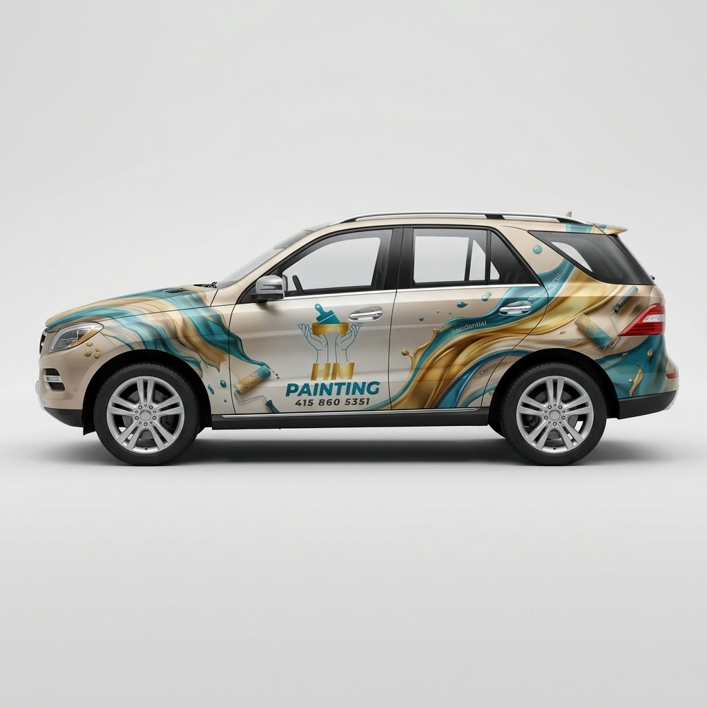 2014 Mercedes-Benz ML350 4Matic wrap concept