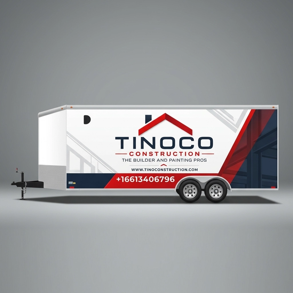 V-Nose Trailer wrap concept