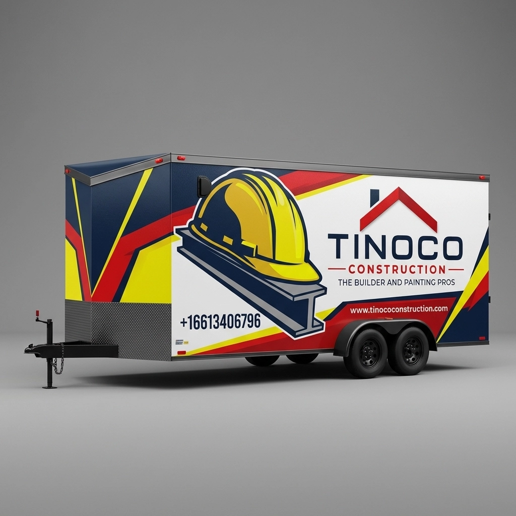 V-Nose Trailer wrap concept