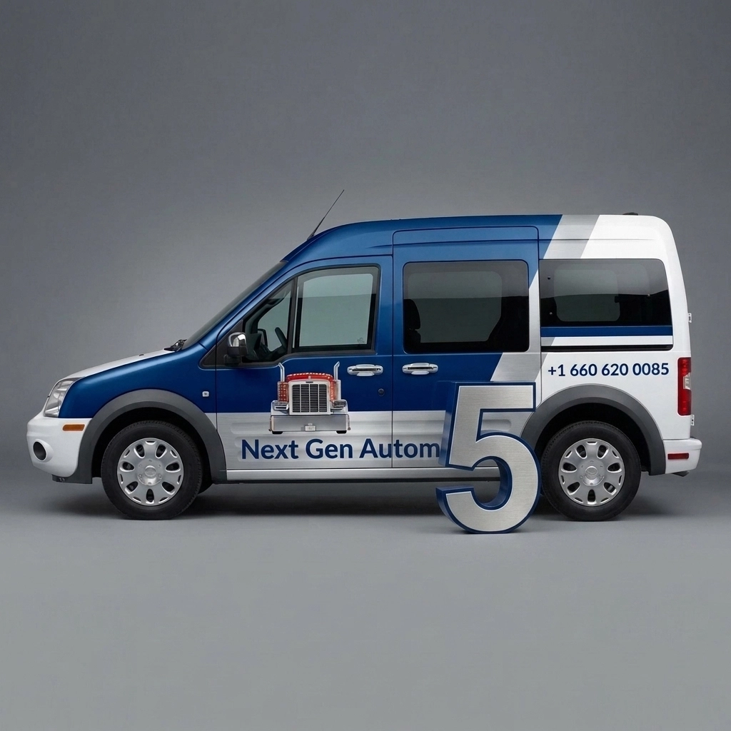 2013 Ford Transit Connect XLT wrap concept