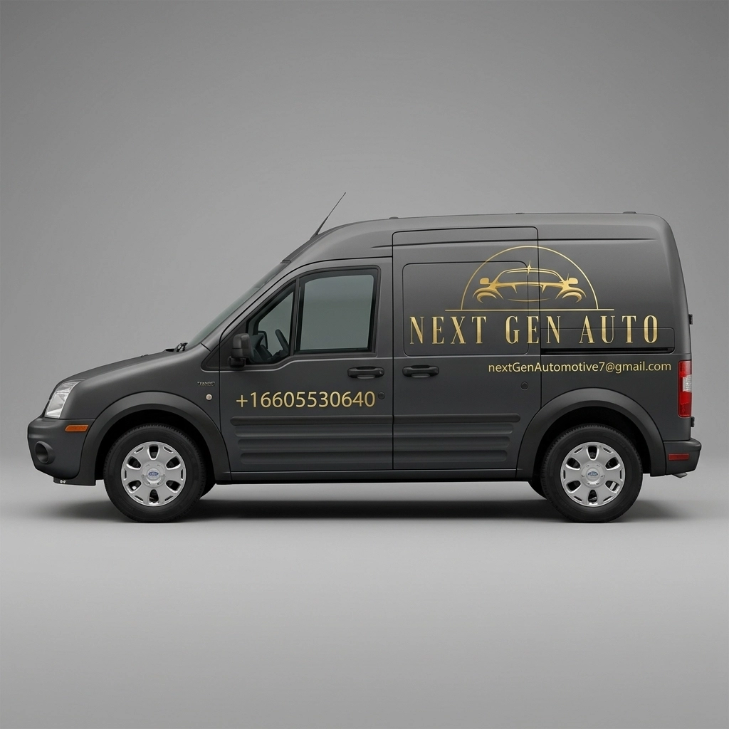 2010 Ford Transit Connect XL wrap concept