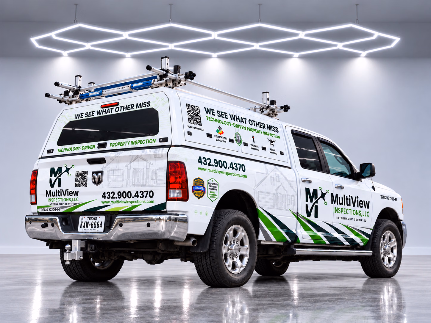 MultiView Inspections, LLC vehicle wrap