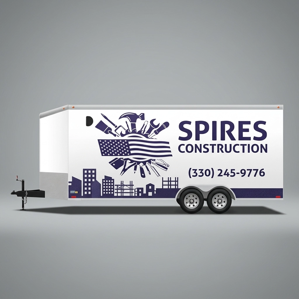 V-Nose Trailer wrap concept