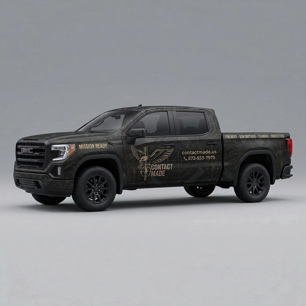 2021 GMC Sierra 1500 AT4 wrap concept