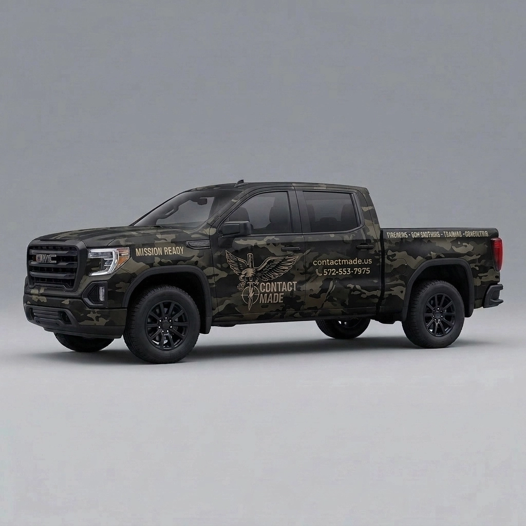 2021 GMC Sierra 1500 AT4 wrap concept