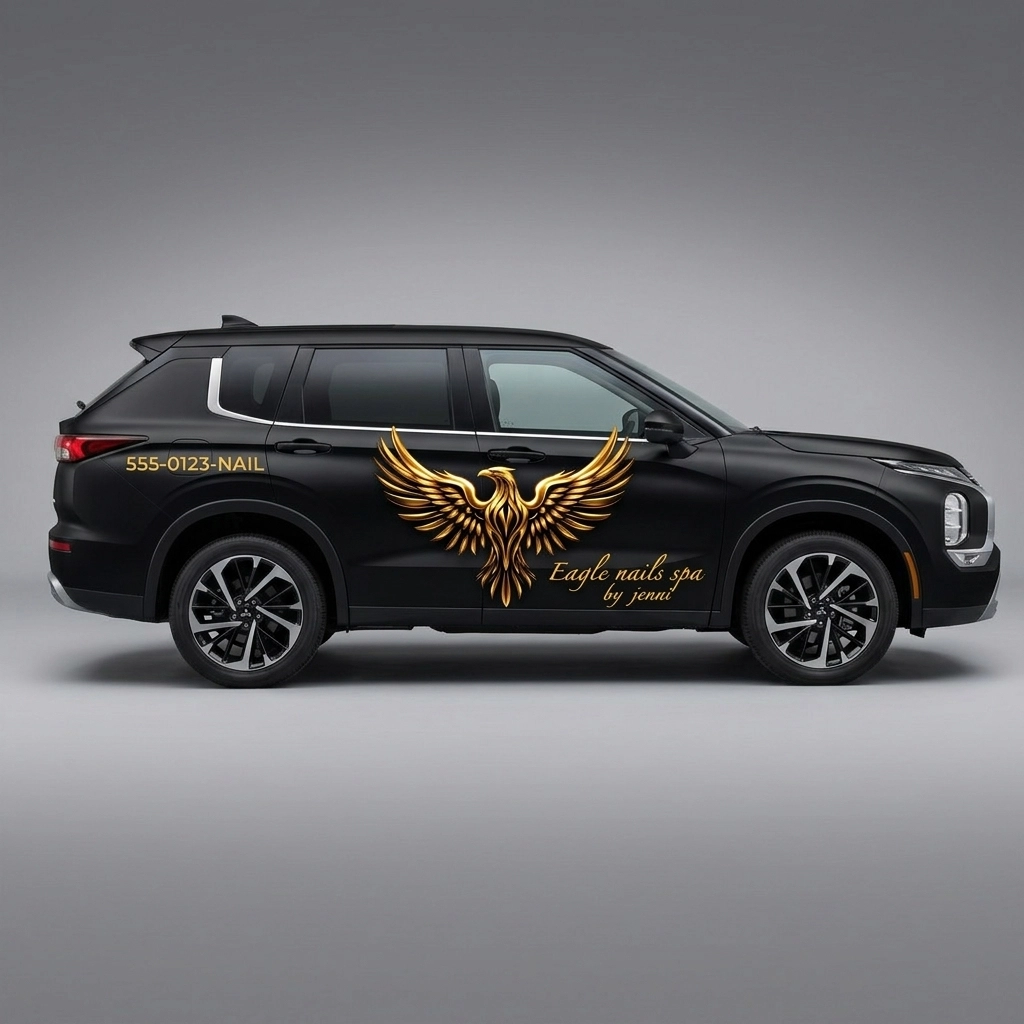 2023 Mitsubishi Outlander ES wrap concept