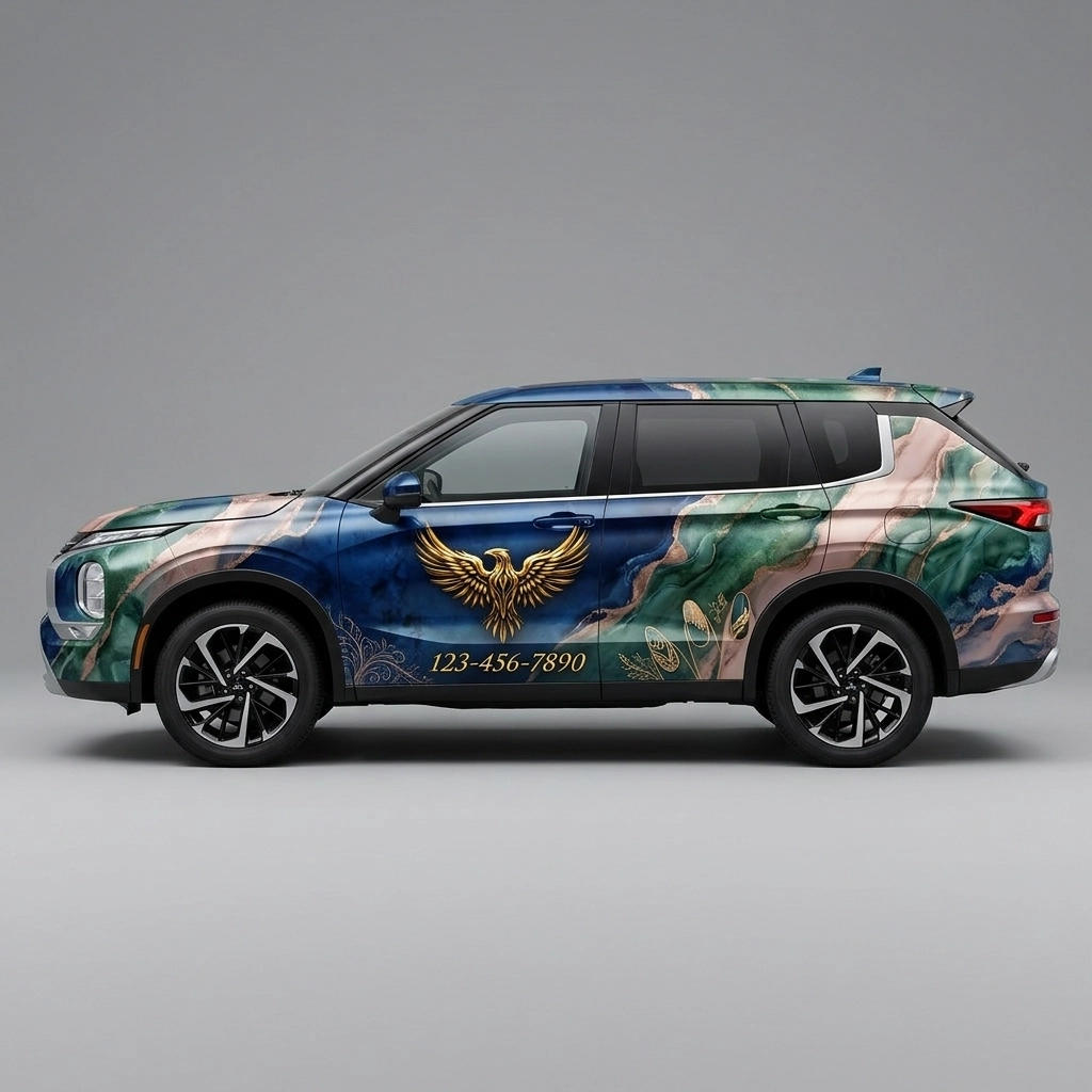 2023 Mitsubishi Outlander ES wrap concept