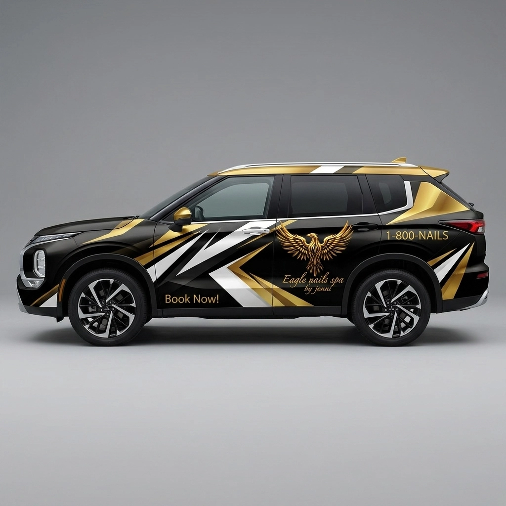 2023 Mitsubishi Outlander ES wrap concept