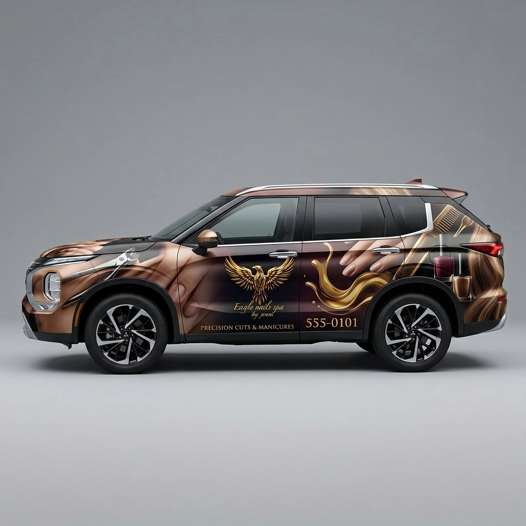 2023 Mitsubishi Outlander ES wrap concept