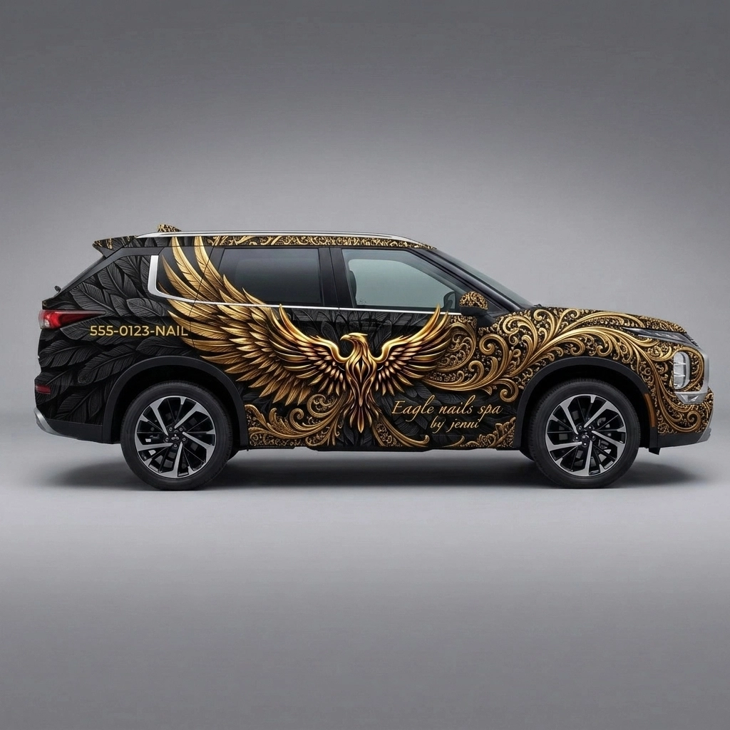 2023 Mitsubishi Outlander ES wrap concept