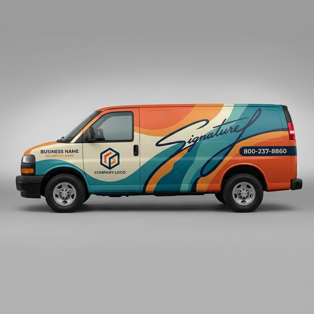 2021 GMC Savana 3500 LT wrap concept