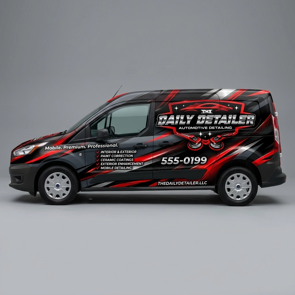 2020 Ford Transit Connect XL wrap concept