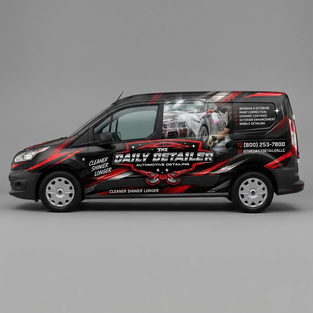 2020 Ford Transit Connect XL wrap concept