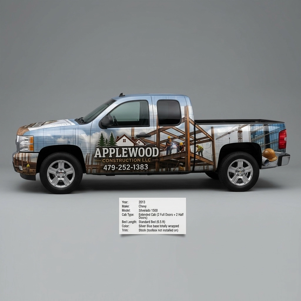 2013 Chevrolet Silverado 1500 LT wrap concept