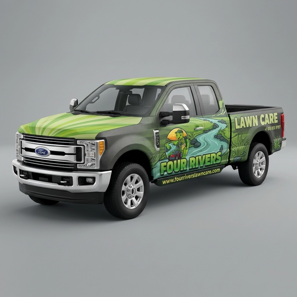 2020 Ford F-350 Super Duty XL wrap concept