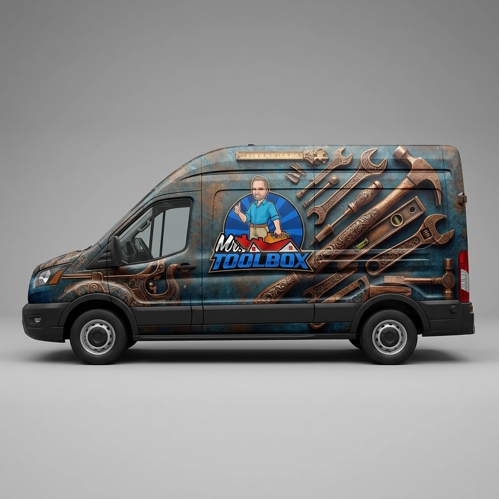 2020 Ford Transit-250 Base wrap concept