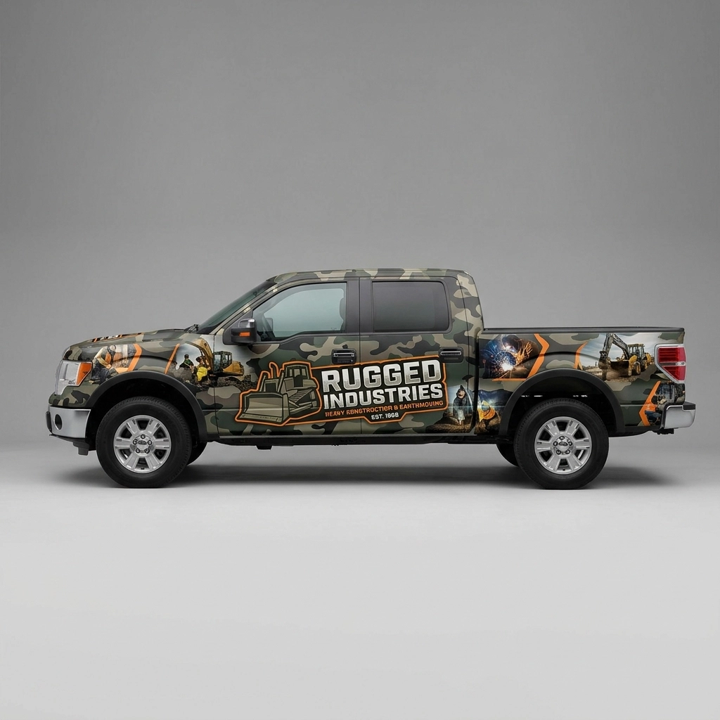 2014 Ford F-150 FX4 wrap concept