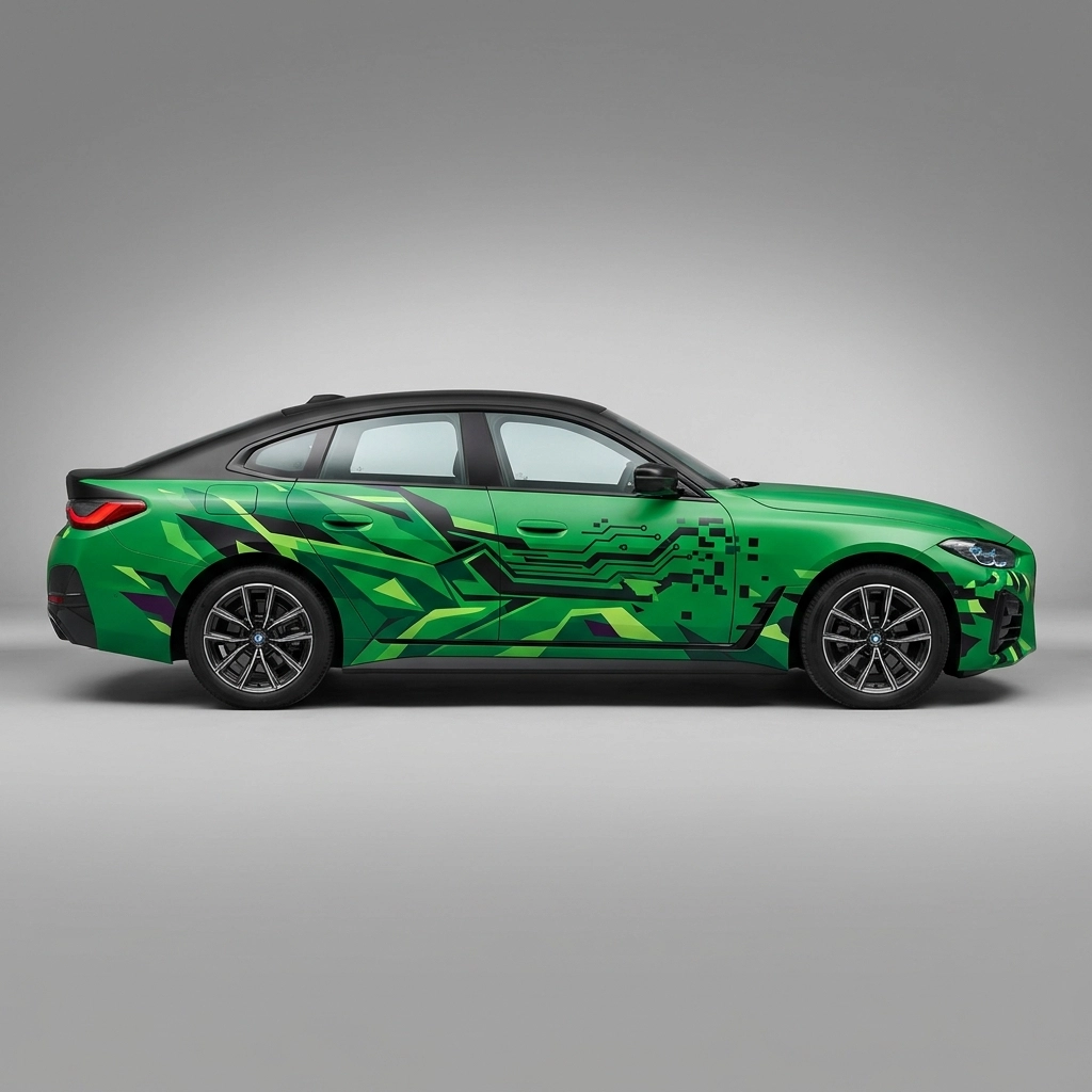2027 BMW 430i Gran Coupe Base wrap concept
