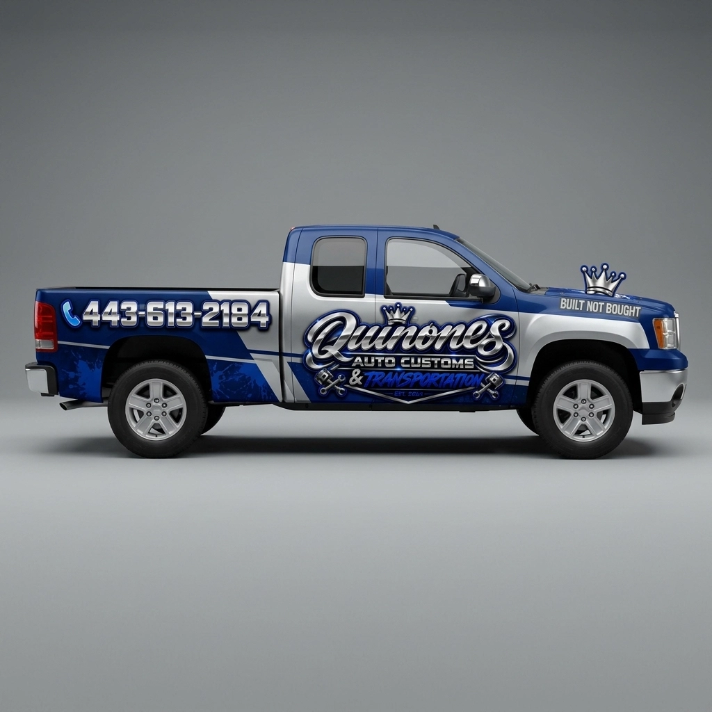 2009 GMC Sierra 1500 SLT wrap concept