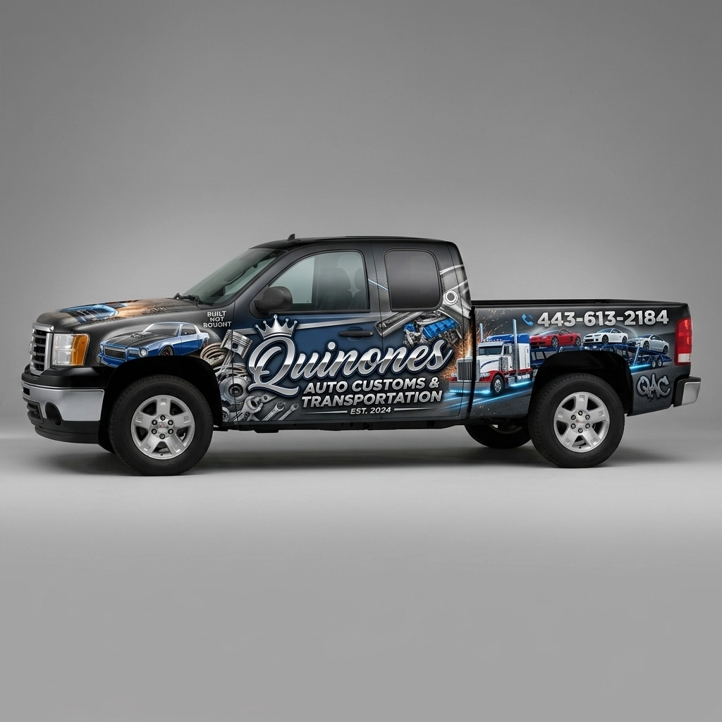 2009 GMC Sierra 1500 SLT wrap concept