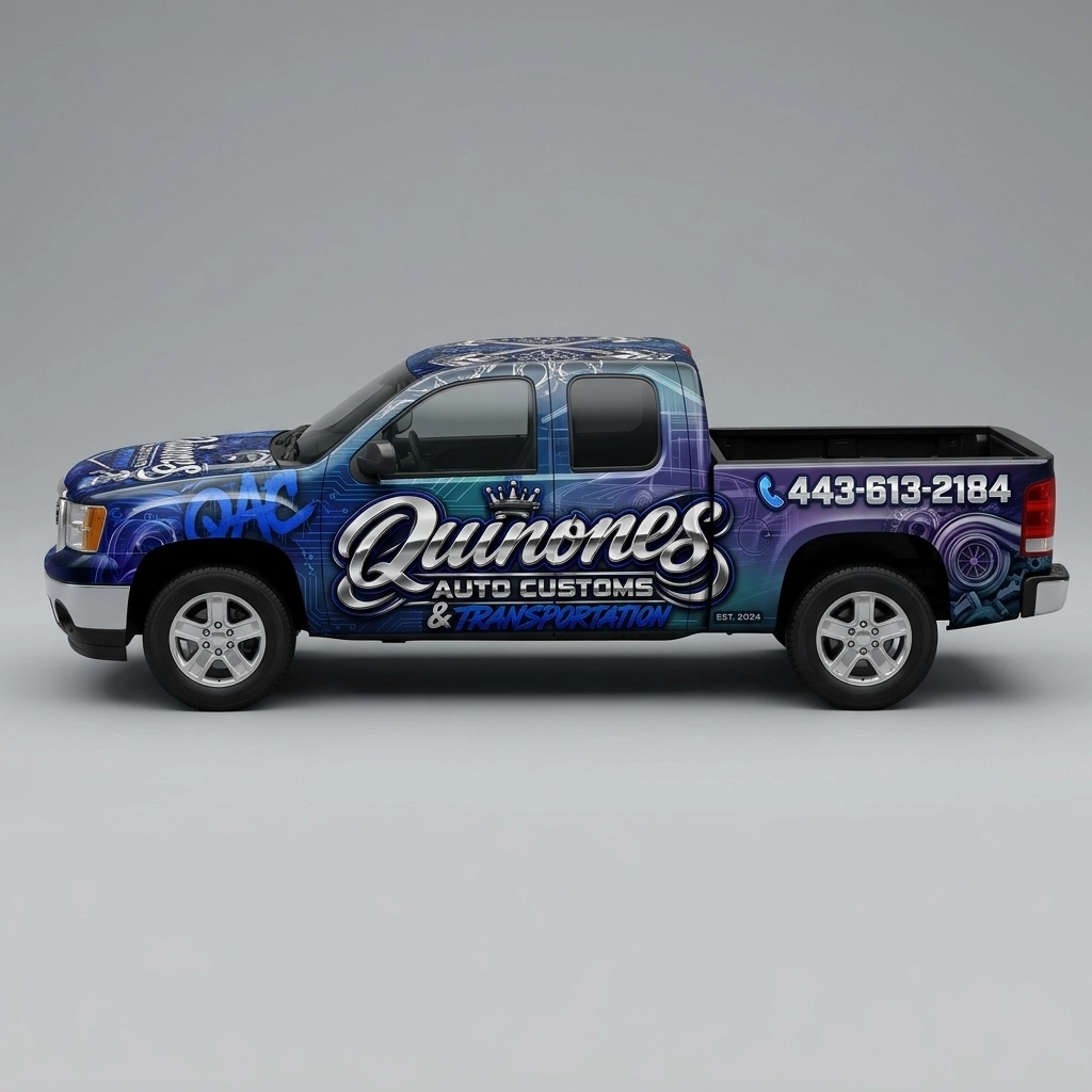2009 GMC Sierra 1500 SLT wrap concept