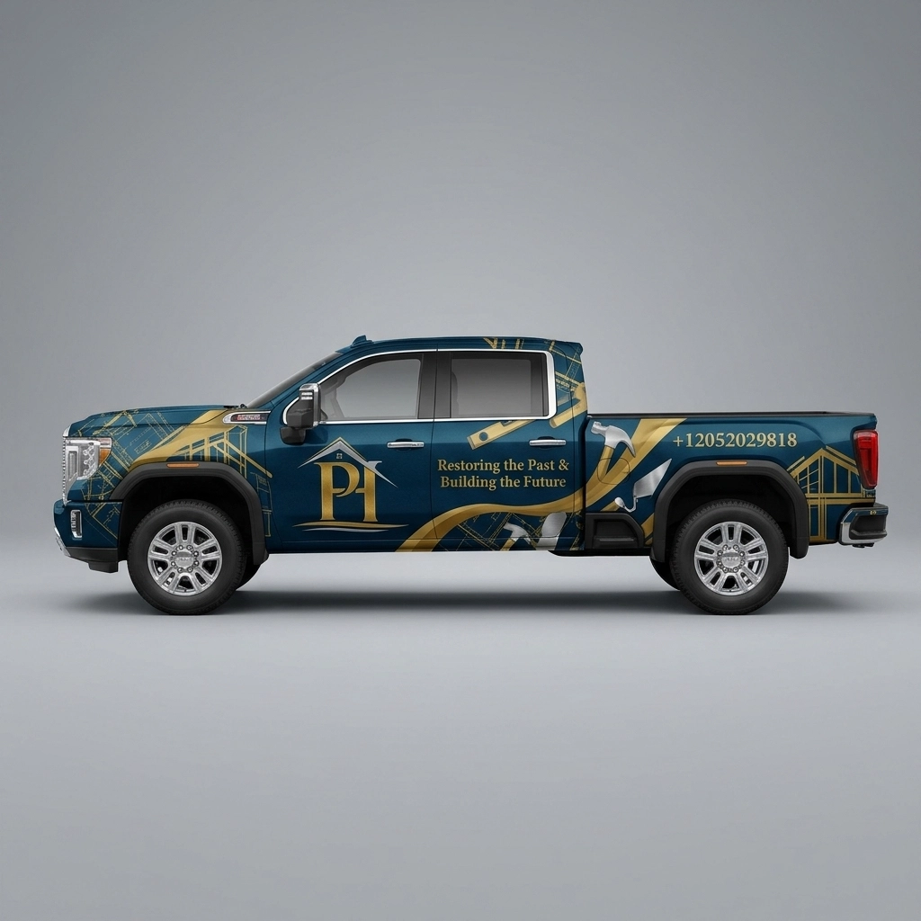 2024 GMC Sierra 2500 HD AT4 wrap concept