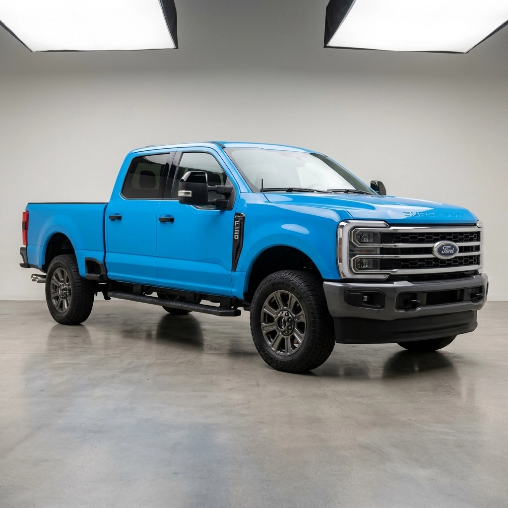 2025 Ford F-250 Super Duty XLT wrap concept