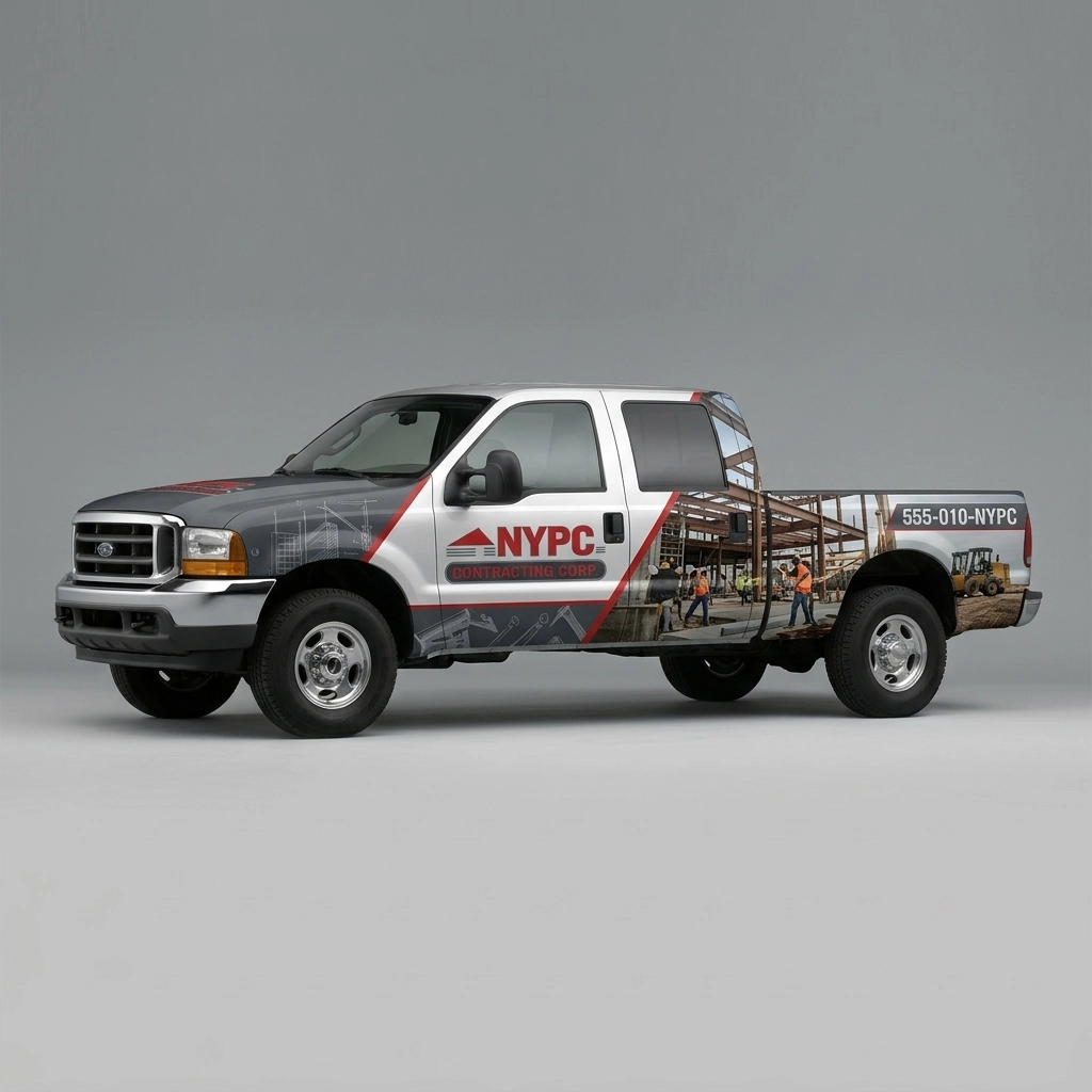 2003 Ford F-350 Super Duty Lariat wrap concept