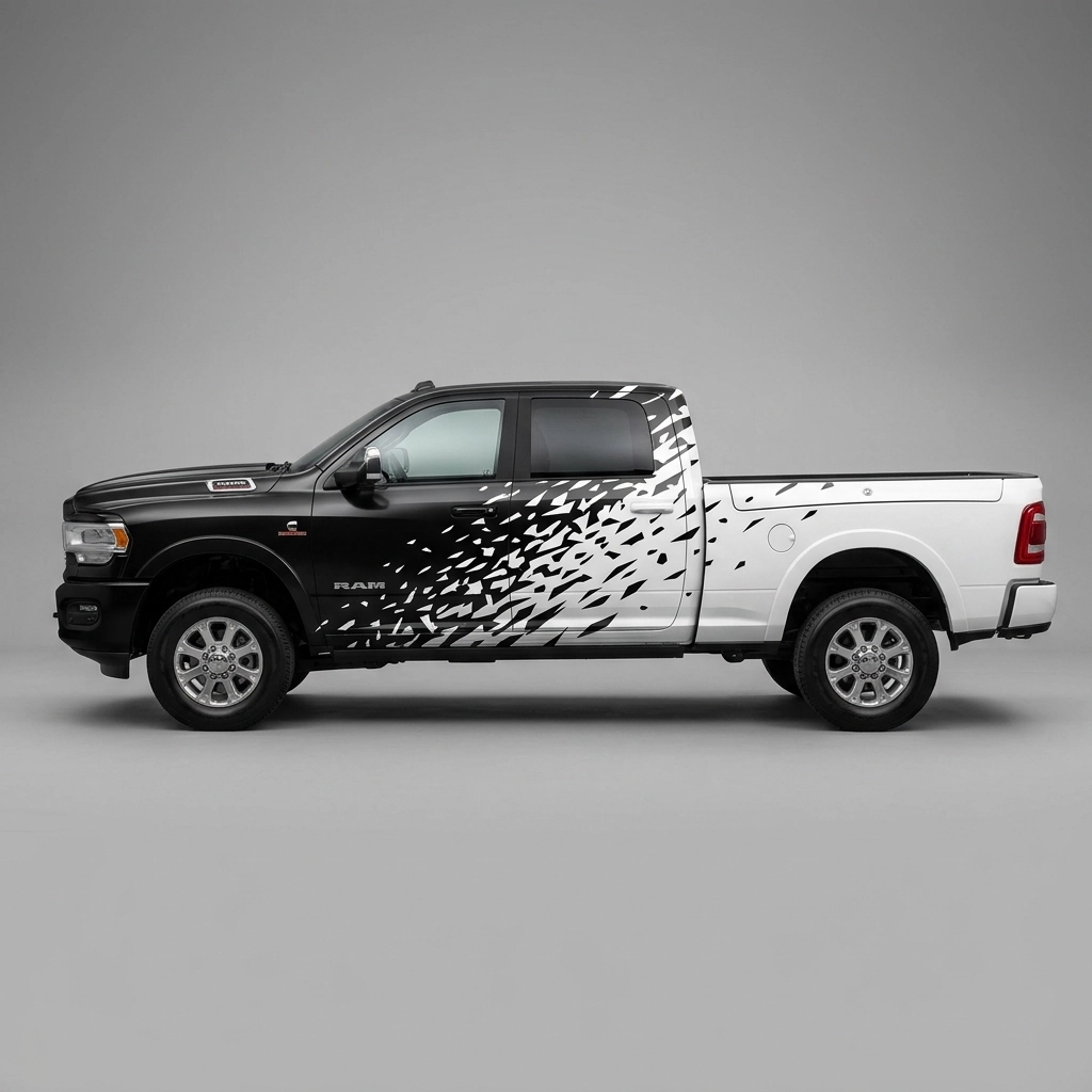 2026 Ram 2500 Lone Star wrap concept